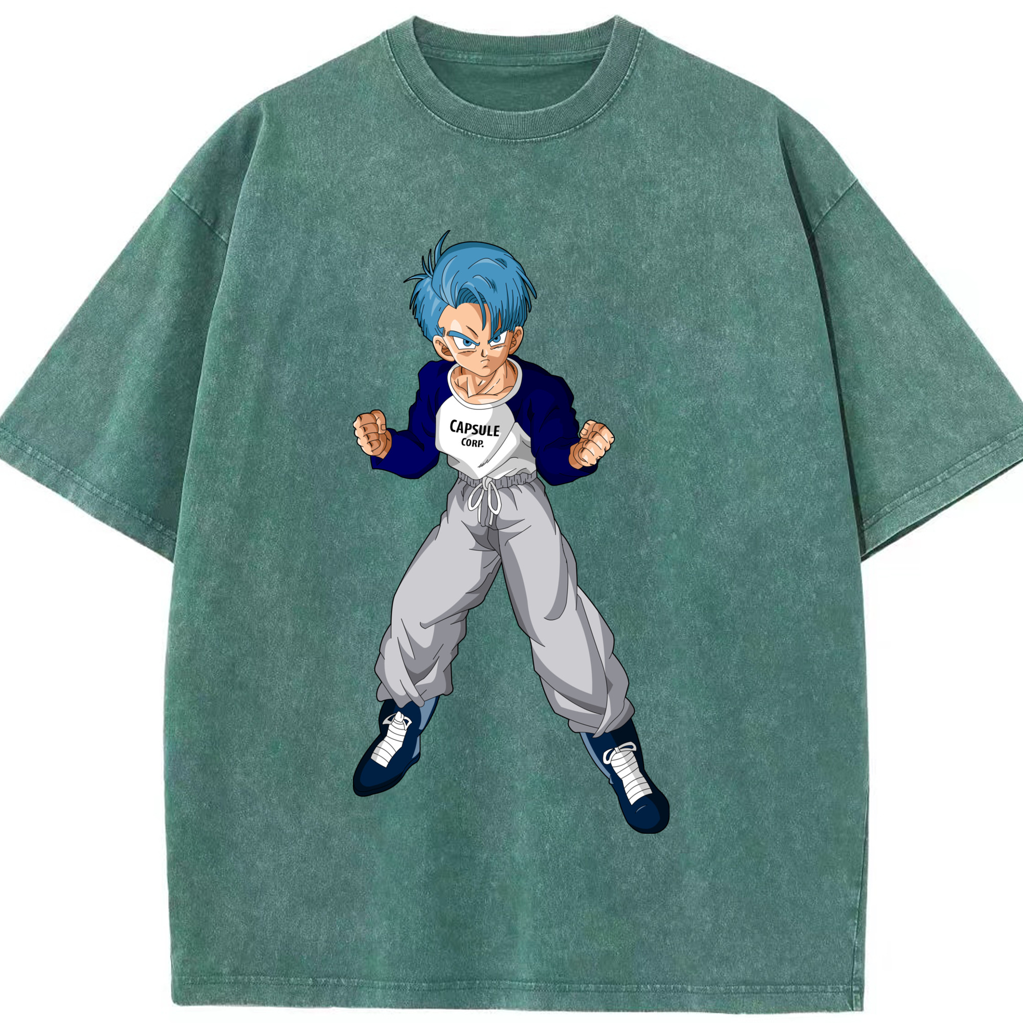 （画像用） ドラゴンボール DRAGON BALL 綿100% ヴィンテージ風 半袖Tシャツ（フロントプリント）